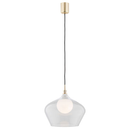 Lampa wisząca IRUN 4268 Argon Podwójny klosz 30 cm