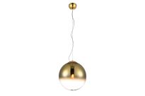 Lampa wisząca IRIS 40 AZ3131 nowoczesna elegancka szklany klosz kolor złoty - 2