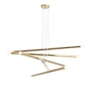 Lampa wisząca TUBO 10 GOLD 5 metrowych tub ALDEX 1072M30  