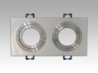 Oprawa sufitowa podwójna aluminium  - 2