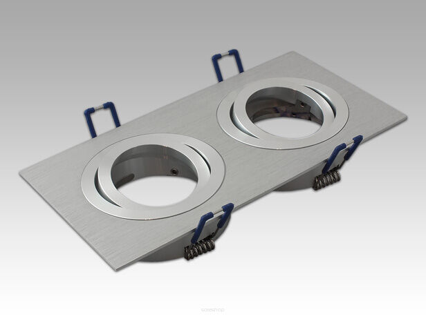 Oprawa sufitowa podwójna aluminium 