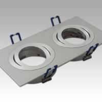 Oprawa sufitowa podwójna aluminium 