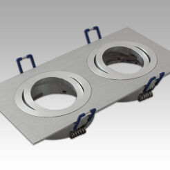 Oprawa sufitowa podwójna aluminium 