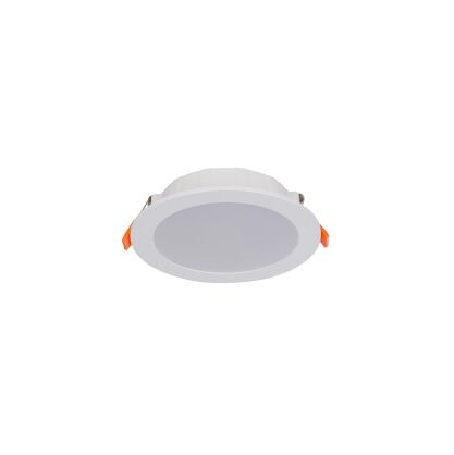 Łazienkowa oprawa sufitowa / spot LED CL Kos 10W 880lm 4000K biała wpuszczana Ø15cm IP44 8778