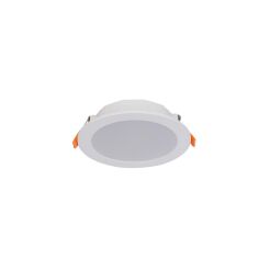 Łazienkowa oprawa sufitowa / spot LED CL Kos 10W 880lm 4000K biała wpuszczana Ø15cm IP44 8778