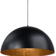 Lampa wisząca SFERA 35 SIGMA 30144 CZARNA MIEDŹ 35 CM