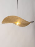 Lampa wisząca KAPELLO 32340 SIGMA kapelusz czarny-złoty 76 cm - 5