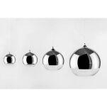 Lampa wisząca SILVER BALL 3 LINE AZ4751 Azzardo 3 chromowane kule  - 2