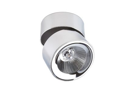 Lamp sufitowa natynkowa plafon  walec chrom Scorpio  Azzardo LC1295-M-CH,  AZ1452