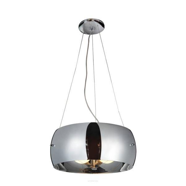 Lampa wisząca Cosmo 2901-3PB AZ0844 chrom  CR Lampa wykonana jest z metalu oraz szkła o wykończeniu chromowanym