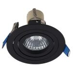 Lampa sufitowa SIGNAL I H0086 MAXLIGHT Techniczna WPUSZCZANA czarna IP20 GU10 - 2