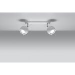 PLAFON OCULARE 2 Biały  SOLLUX  Lampa Ścienna NOWOCZESNY stal  SL.0438 metalowa lampa  SOLLUX LIGHTING - 3