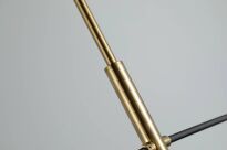 Lampa wisząca OVIEDO 6 AZ4421 Azzardo metal szkło nowoczesna czarno-złota - 3