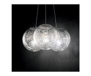 Lampa wisząca Mapa Sat SP3 nikiel 176031, mosiądz 175973 NOWOCZESNY IP20  METAL Ideal Lux LAMPA WEWNĘTRZNA OPRAWA W NOWOCZESNYM STYLU - 2