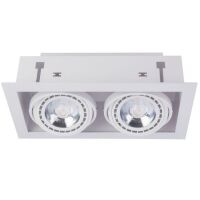 Oprawa sufitowa wpuszczana DOWNLIGHT ES111 Nowodvorski 9574 Podwójna regulowana