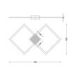 RLX96474-1B HEX LAMPA SUFITOWA ZŁOTA ZUMALINE - 2