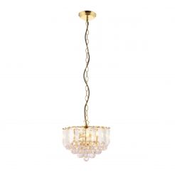 Lampa wisząca FARGO mosiądz ENDON LIGHTING FARGO-12BP 