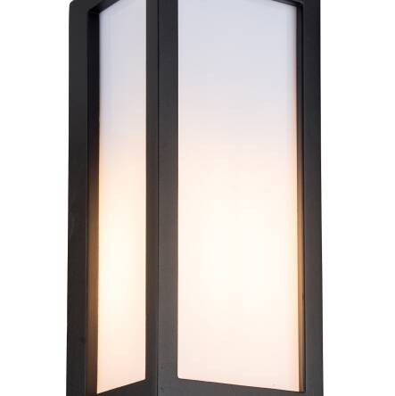 Kinkiet zewnętrzny latarnia VENTO AZ4348 Azzardo metal akryl czarny
