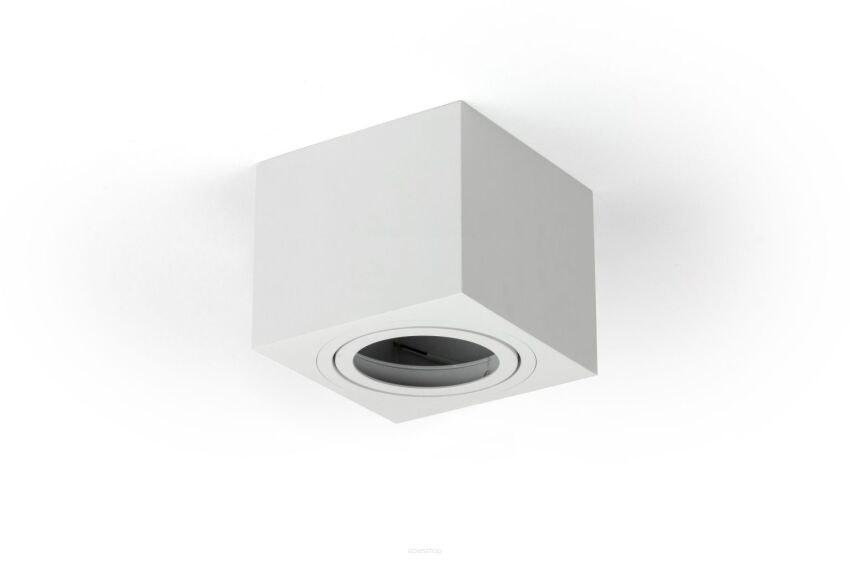 Oprawa natynkowa CROSTI SASARI SQ L 453749 OXYLED Aluminiowa w kolorze białym