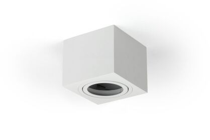 Oprawa natynkowa CROSTI SASARI SQ L 453749 OXYLED Aluminiowa w kolorze białym