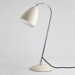 Lampa stołowa Joel Table- Astro 4545 dla ucznia ruchome stalowe ramię klosz kielich E27 kremowa