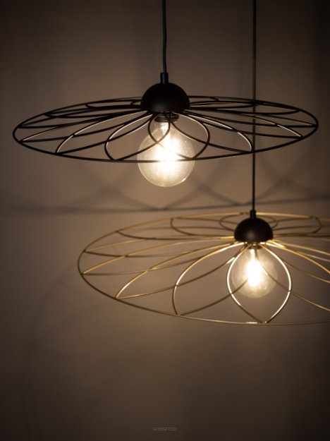 LAMPA WISZĄCA FLOWER 32055 SIGMA DRUCIANA W KSZTAŁCIE KWIATU