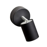 Lampa sufitowa/kinkiet EYE SPOT BLACK 6018 Nowodvorski regulowana ᴓ 7 cm