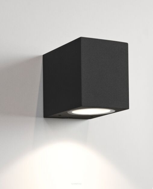 Lampa ścienna kinkiet Chios 80 7126 Astro zewnetrzny świeci obustronnie IP44 czarny 1310002