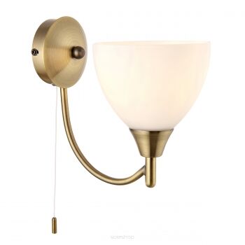 Kinkiet ALTON antyczny mosiądz ENDON LIGHTING 1805-1AN  
