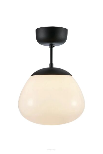 Plafon Rise 1L E27 108543 Markslojd biały/czarny Ø24,5cm