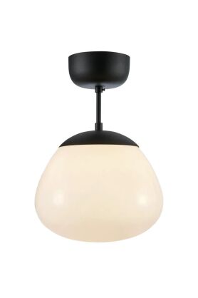 Plafon Rise 1L E27 108543 Markslojd biały/czarny Ø24,5cm