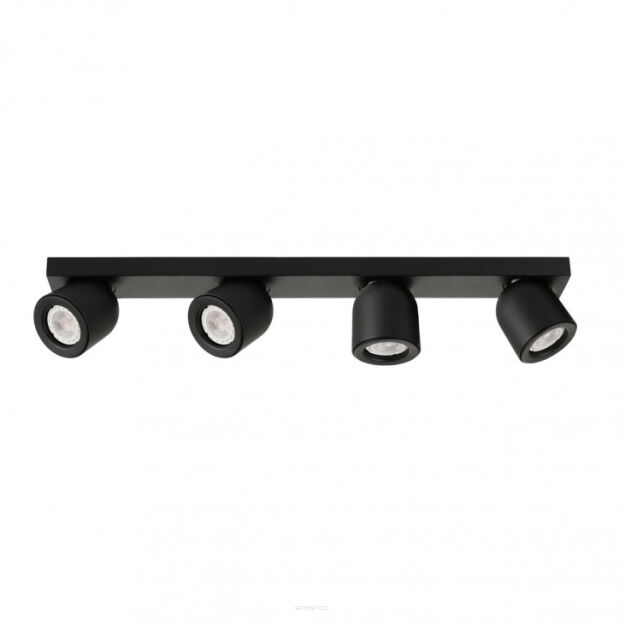 Oprawa sufitowa NUORA SPL-2855-4B-BL Italux Nowoczesna listwa 4x GU10