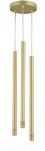 Lampa wisząca SOPEL LASER gold III 33256 Sigma ZŁOTA 3 TUBY G9 - 2