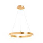 Lampa wisząca CARLO PL200910-600-GD Zuma Line Pierścień 60 cm złoty szczotkowany - 2