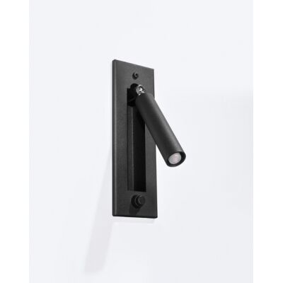 Kinkiet ENIF SL.0956 SOLLUX LIGHTING do czytania czarny 