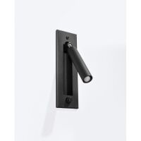 Kinkiet ENIF SL.0956 SOLLUX LIGHTING do czytania czarny 