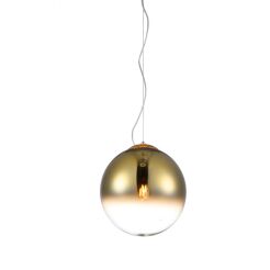 Lampa wisząca IRIS 30 AZ 3132 nowoczesna elegancka szklany klosz kolor złoty
