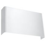 Kinkiet COPERTURA Biały SOLLUX  Lampa Ścienna NOWOCZESNY stal  SL.0419 - 2