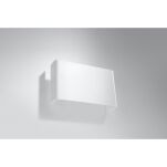 Kinkiet COPERTURA Biały SOLLUX  Lampa Ścienna NOWOCZESNY stal  SL.0419 - 3