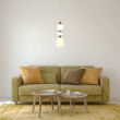 Lampa wisząca Evans PND-94981V-3A-GD Italux - 2