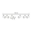 OB-2204BD-6-BK FORI LISTWA CZARNA-ZŁOTA/BLACK-GOLD ZUMALINE - 2