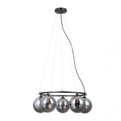 Lampa wisząca Molite PND-1098-5R-BK Italux