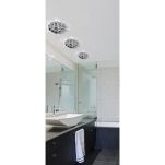 Oryginalna Lampa wpuszczana ERIKA AZ2777 Elegancka w kształcie kwiatka w kolorze chromu z płatkmi z kryształków - 3