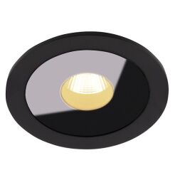 Oczko sufitowe PLAZMA H0088 MAXlight Wpuszczane czarne wykończenie IP54 LED 13W 3000K