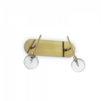 Kinkiet Maracas AP2 200347 KLASYCZNY IP20 G4 Ideal Lux OPRAWA W STYLU KLASYCZNYM mosiądzowa oprawa ścienna