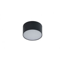 Oprawa natynkowa okrągła czarna nowoczesna MONZA R 12  AZ2259 AZzardo SHR633000-10-BK AZ2259 LED 5,5 cm wysokości 11,5 cm średnicy