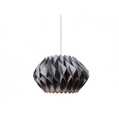 Lampa wisząca RUBEN L GREY AZ2383 Azzardo kolor szary kształtem przypomina pąk  kwiatu