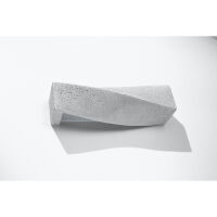 Kinkiet SIGMA BETON LAMPA ŚCIENNA SUROWY STYL MATOWE SZKŁO ŚWIECI GÓRA-DÓŁ 