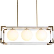 Lampa wisząca BOSCO LDP 6025-3 (GD) Lumina Deco nowoczesna