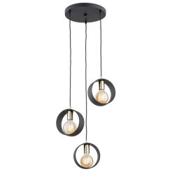 Lampa wisząca AMADORA 1449 Argon Potrójna nowatorska